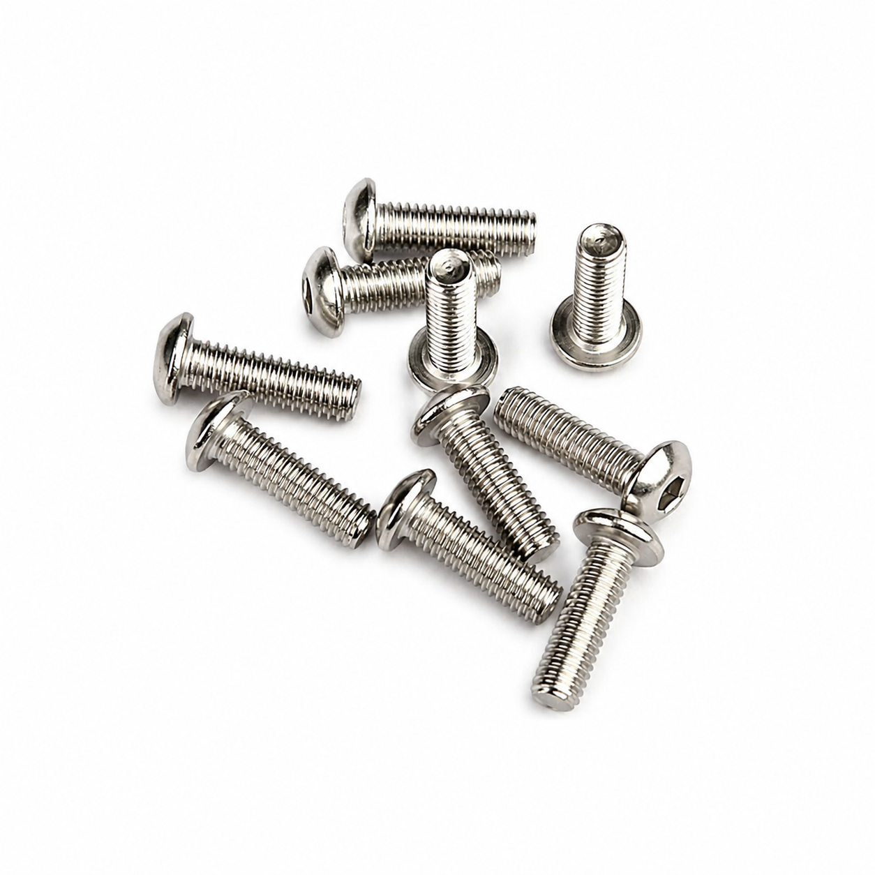 M3 × 10MM Stainless Steel Allen Screws (10 pcs)