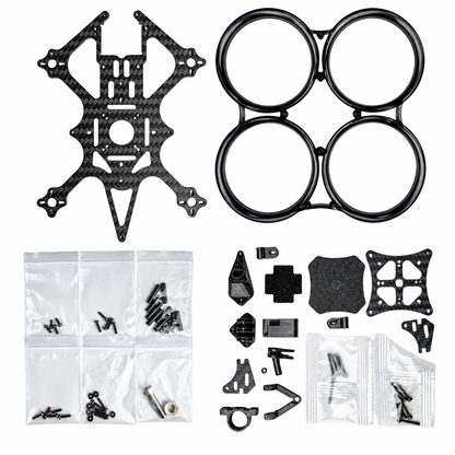 Cinewhoop 2.5 Inch Racing FPV Drone Pro Frame - Grey