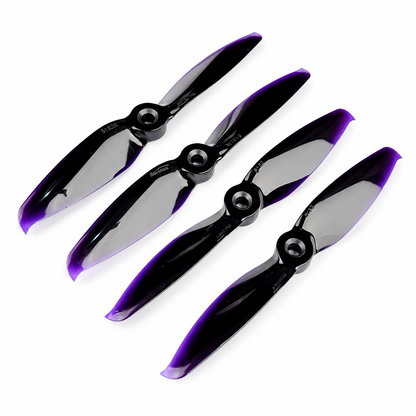 Gemfan Propellers 5152 Flash PC 2 Blade Propellers 2CW + 2CCW- Black