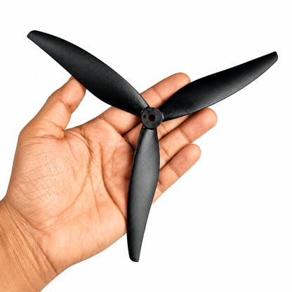 Gemfan 8040 204mm 3 Blade Cinelifter Propeller 5mm Shaft Pitch  4 Black (1 Pair CW+CCW)