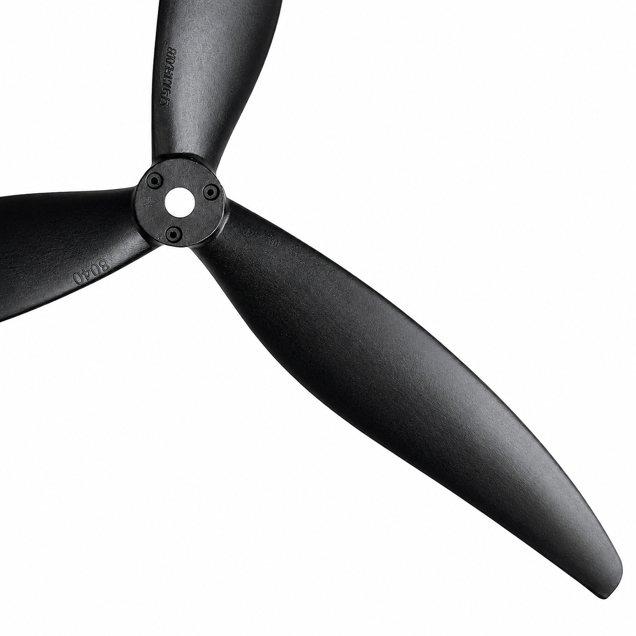 Gemfan 8040 204mm 3 Blade Cinelifter Propeller 5mm Shaft Pitch  4 Black (1 Pair CW+CCW)
