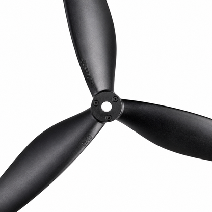 Gemfan 8040 204mm 3 Blade Cinelifter Propeller 5mm Shaft Pitch  4 Black (1 Pair CW+CCW)
