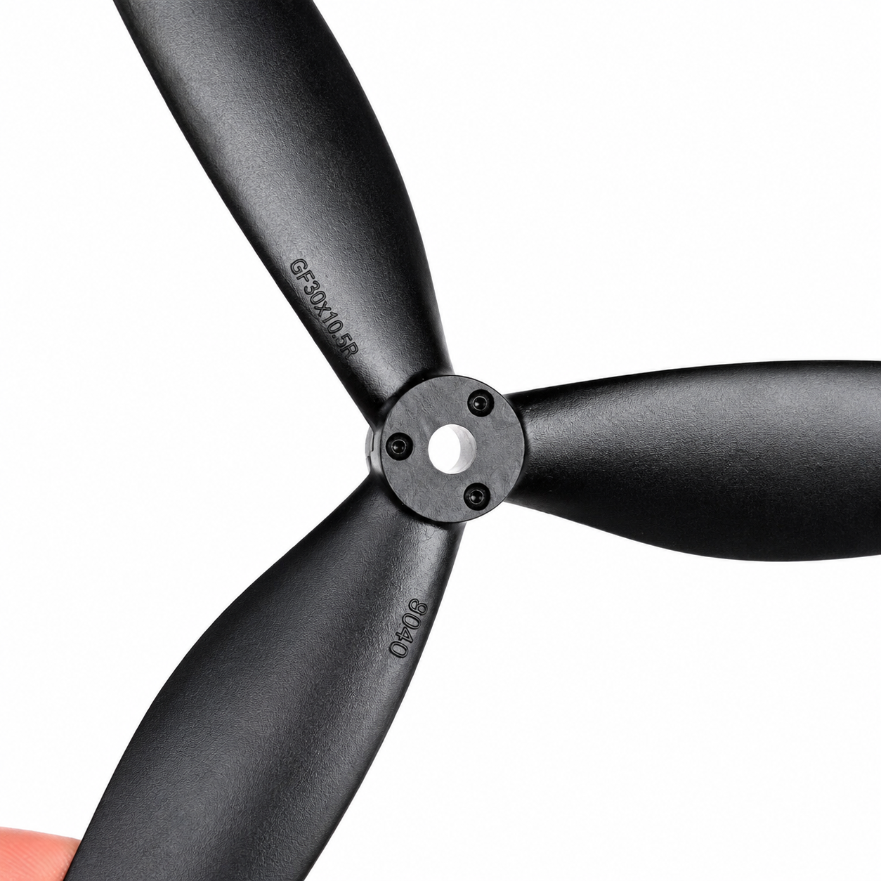 Gemfan 8040 204mm 3 Blade Cinelifter Propeller 5mm Shaft Pitch  4 Black (1 Pair CW+CCW)
