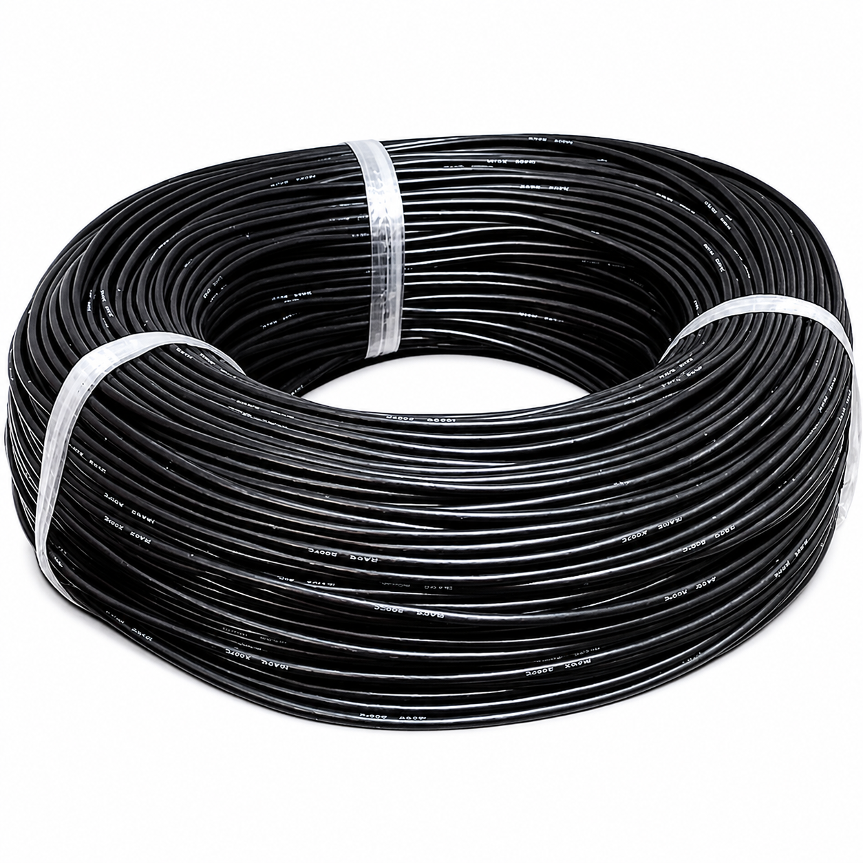 High Quality Ultra Flexible 24AWG Silicone Wire 1m - Black