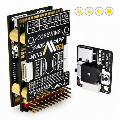COREWING F405 V2 Fixed-wing Flight Controller compatible with SpeedyBee and CoreWing App