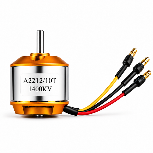 1400KV A2212/10T Brushless Motor With Bullet Connector for Drone & RC Plane