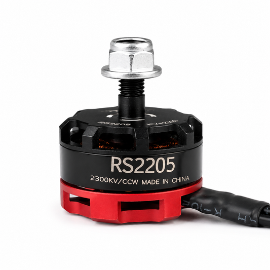 RS2205 2300KV 4S 5 Inches Brushless DC Motor For Racing Drone (CCW Motor Rotation)