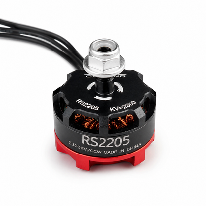 RS2205 2300KV 4S 5 Inches Brushless DC Motor For Racing Drone (CCW Motor Rotation)