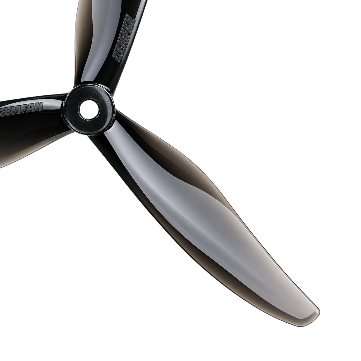 Gemfan 7043 Hurricane PC 3-Blade Propeller for 7 Inch FPV Drone (2CW + 2CCW) - Midnight Black