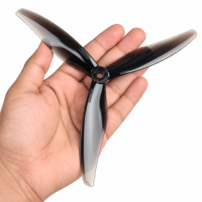 Gemfan 7043 Hurricane PC 3-Blade Propeller for 7 Inch FPV Drone (2CW + 2CCW) - Midnight Black