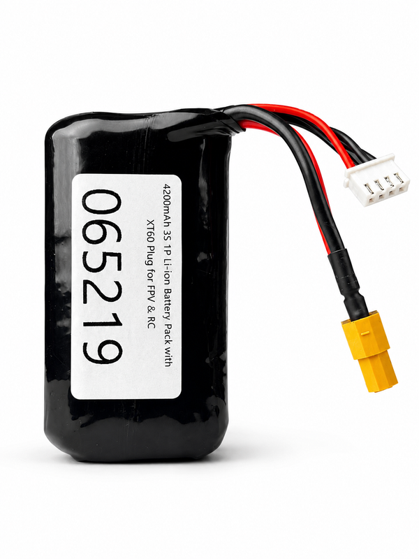 4200mAh 3S 1P Li-ion Battery Pack with XT60 Plug for FPV & RC