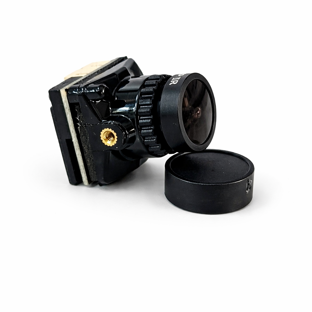 MS MINI 1800TVL High Quality 1/1.8' CMOS 2.1mm Lens Analog FPV Camera - Black