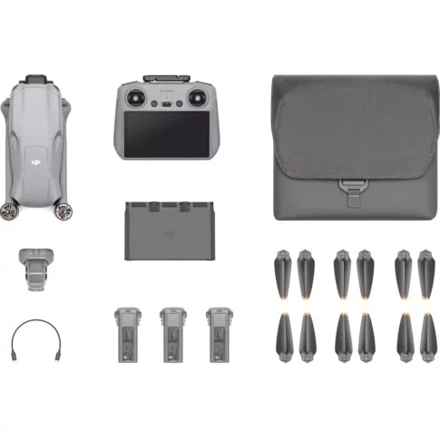 DJI Air 3 Drone With Fly More Combo with RC 2 (Display Remote)