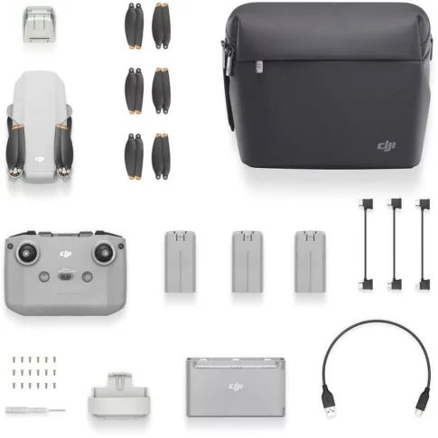 DJI Mini 2 SE with Fly More Combo Kit Drone – 3 Batteries, Charging Hub, Carry Bag & Accessories