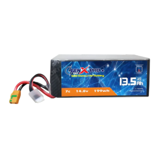 GenX Pro+ Solid state 22.2V 6S 13500mAh 7C Premium Lithium Ion Solid State Rechargeable Battery 350wh/kg