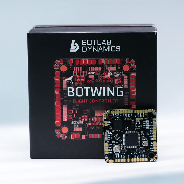 BotStack BotWing F405 FC Solderless Design and BotDrive AM32 55A ESC - Made in India