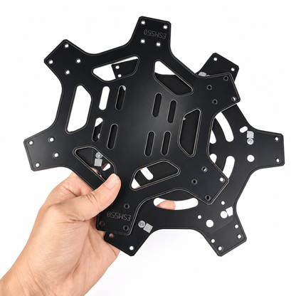 F550 Q550 hexacopter frame top plate with integrated PCB