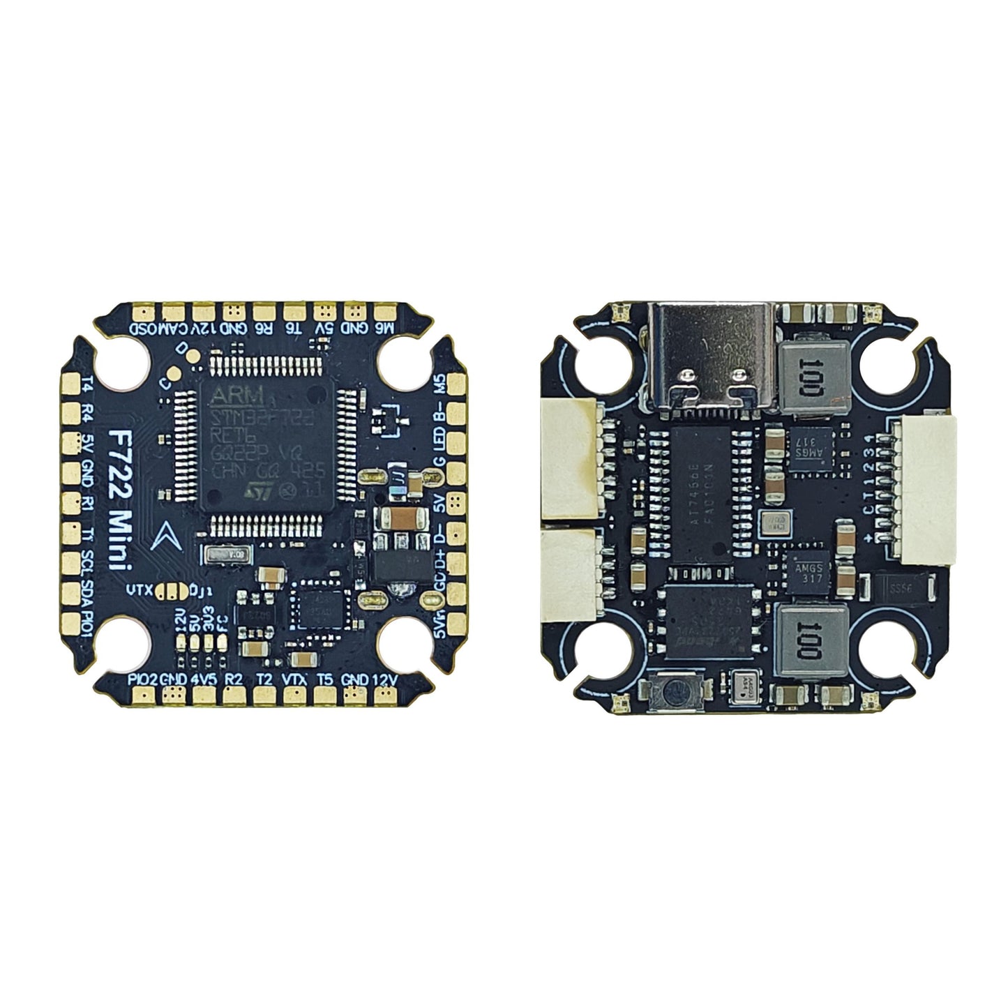 DAKEFPV F405 Flight Controller + 60A 6S 4-in-1 ESC Stack F4 FC - ESC Combo for FPV Drones