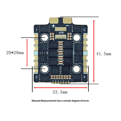 DAKEFPV F722 Mini Flight Controller + 60A 6S 4-in-1 ESC Stack F4 FC - ESC Combo for FPV Drones