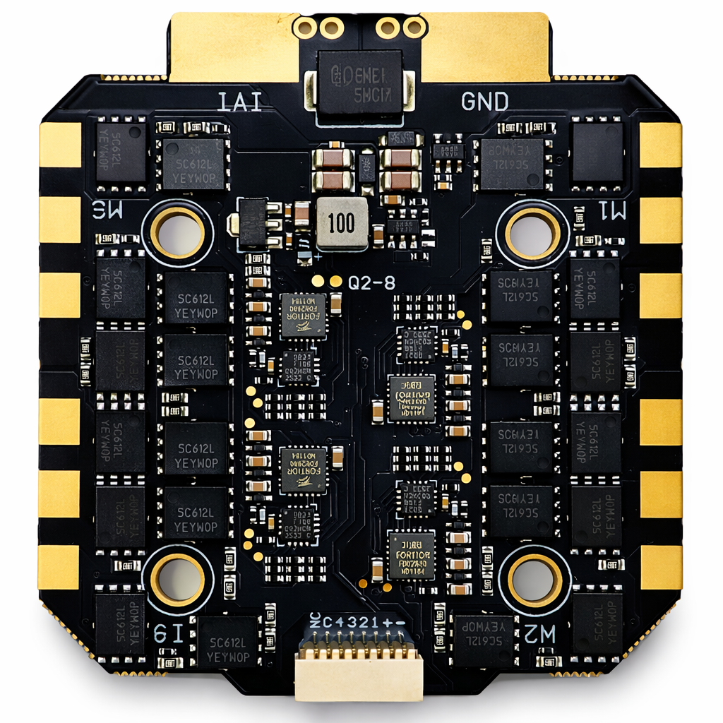 DakeFPV BLHeli S 12S 120A 4 in 1 ESC (Electronic Speed Controller) - Hi Tech xyz 