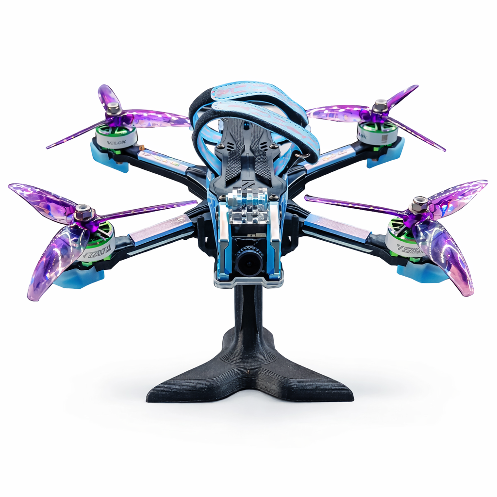 TJRC T5 V2 Wide X 5 inch Analog FPV Pre-Build Drone with GPS