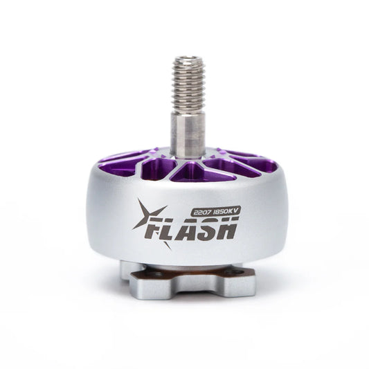 FlyFishRC Flash 2207 1850KV 4S - 6S 5 inch FPV Motor - Gray & Purple
