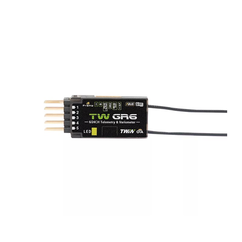 FrSky DUAL 2.4GHz TWGR6 Receiver