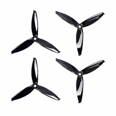 6042 Tri Blade Flash HD Propellers 2CW+2CCW - (2 Pairs) - Black