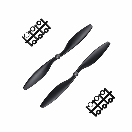 1045 ABS Black HD Propellers 1CW+1CCW - 1pair