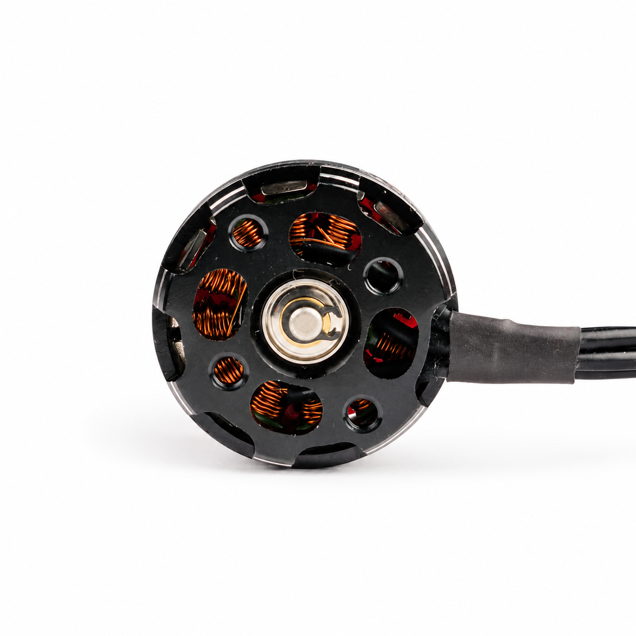 Bottom View of GT2205 2300KV Brushless Drone Motor Showing Mounting Base