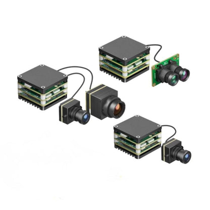 FPV AI VisionCube FPV Drone AI Locking Tracking System Drone Thermal Dual Cameras Target Lock Guidance Module Kit