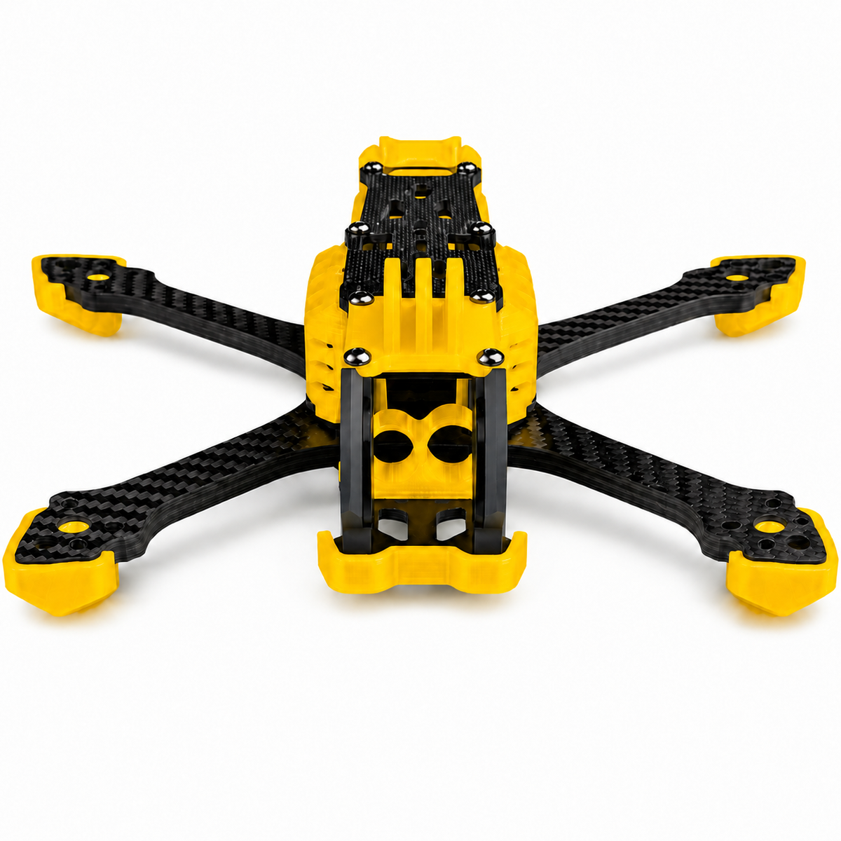 Mark5 V2 5 Inch Carbon Fiber O4 Pro FPV Drone Frame with 3D Printed Parts -  Yellow