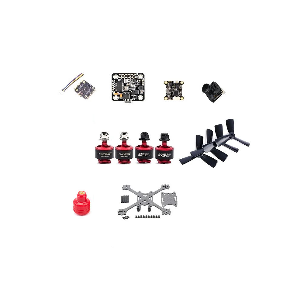 HSKRC 3 Inch 140mm Carbon Fiber Racing Kit