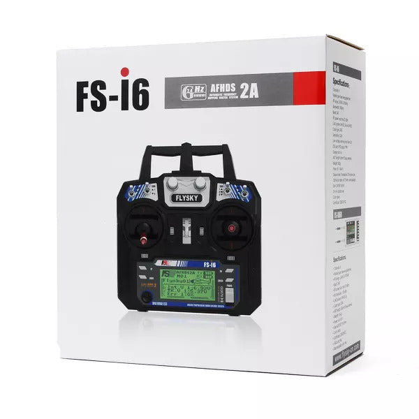 FlySky FS-i6 2.4G 6CH Radio Transmitter With FS-iA6b Receiver