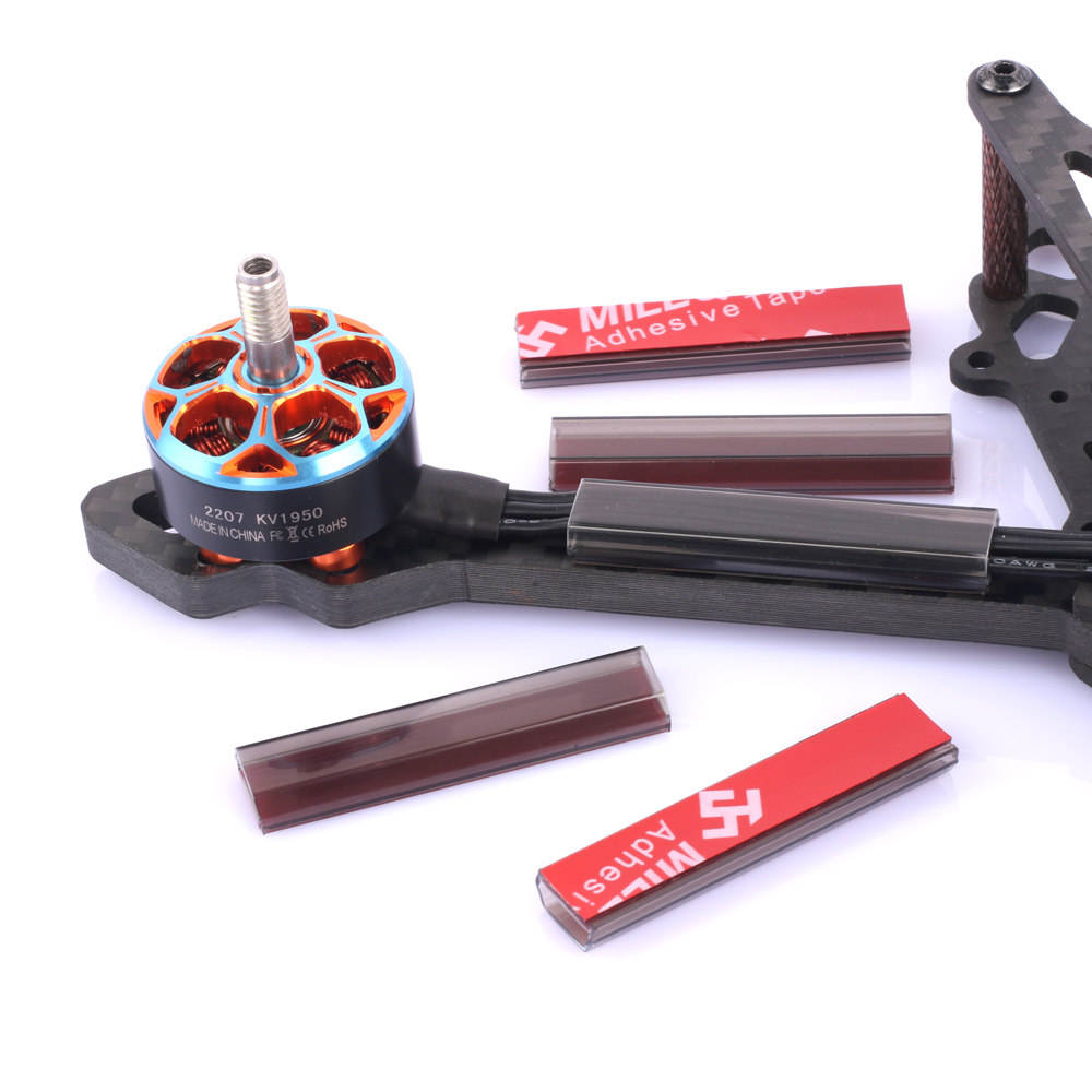 4PCS G10 Motor Wire Guard Protection Tube for FPV Drone - 15 × 150mm