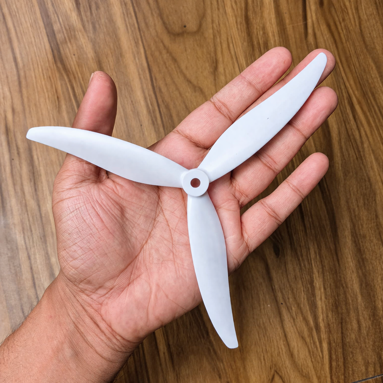 Gemfan 7035 Hurricane PC Reinforced 3 Blade Propellers 2CW + 2CCW – White