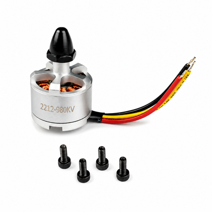 2212 980KV CW self locking brushless drone motor with mounting screws