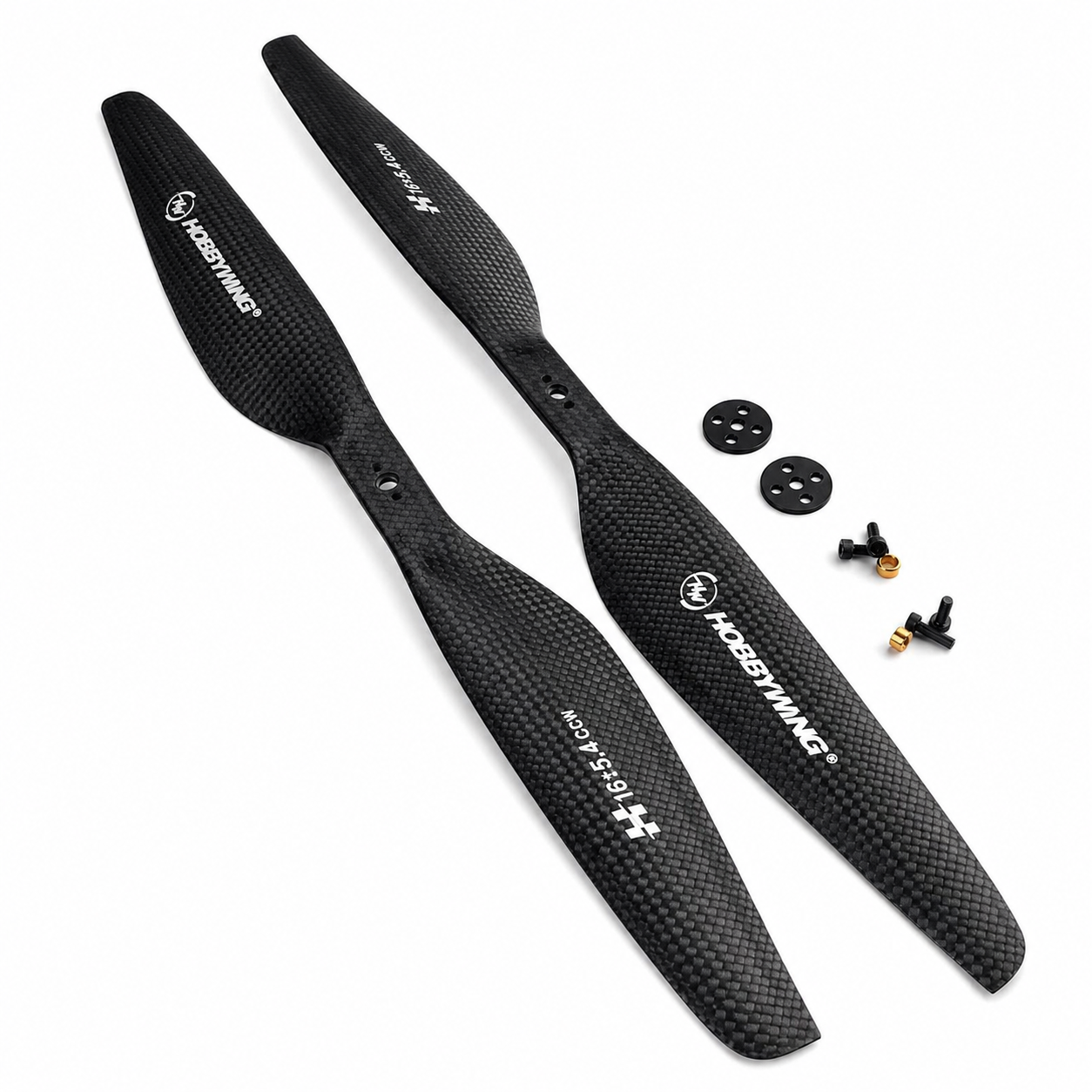 Hobbywing 16x5.4 Propeller with Mounting Hardware and Accessories