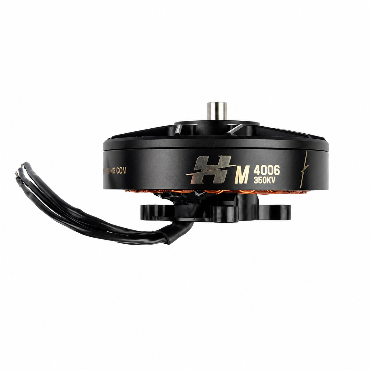Side View of Hobbywing HM4006 350KV Lightweight Brushless Motor