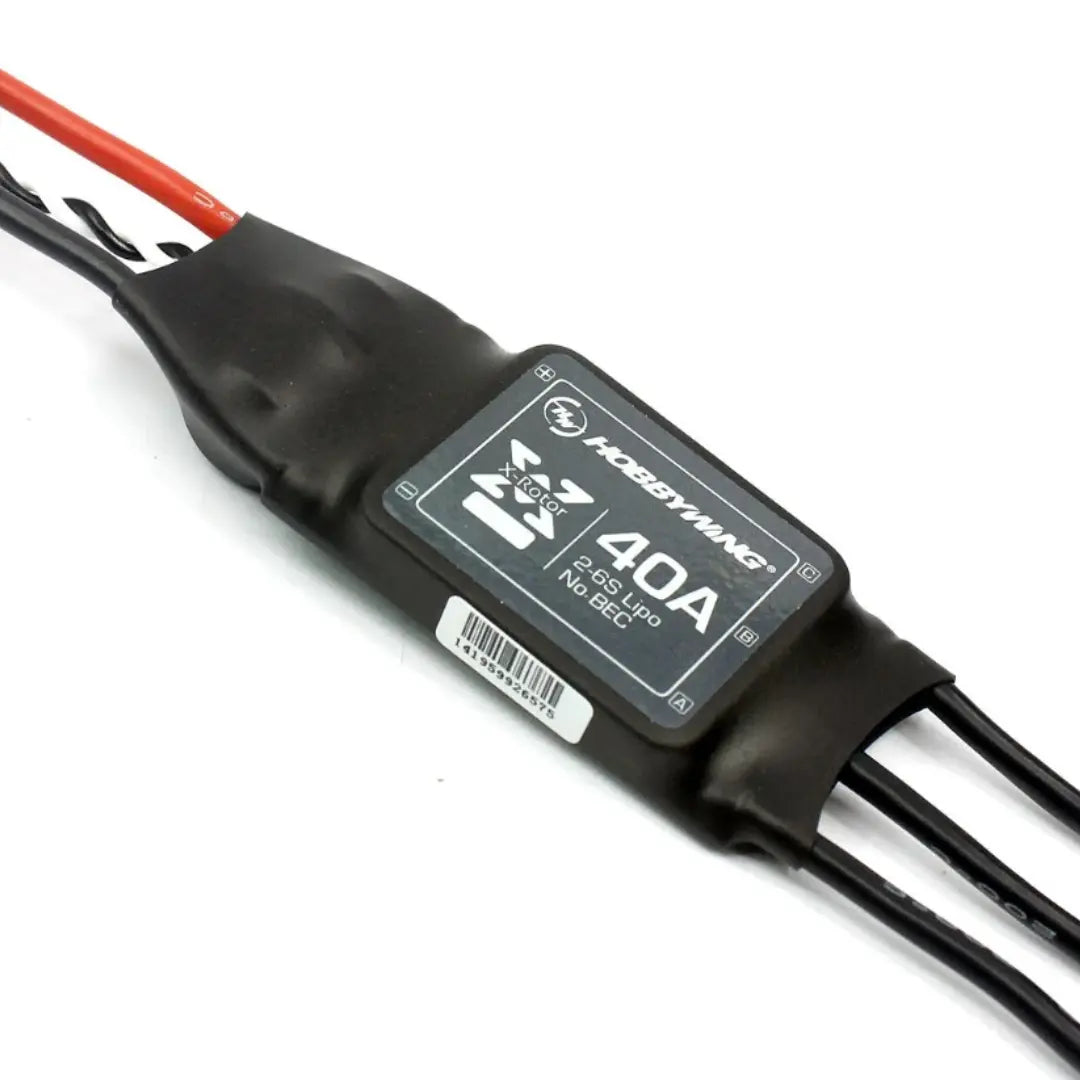 Hobbywing X-Rotor 40A Brushless ESC for Drones and RC Planes with 2S-6S LiPo Support
