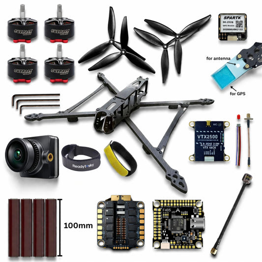 Mark4 10 Inch Low budget Analog FPV Drone Kit 