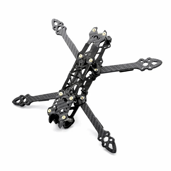 Mark4 5 Inch Carbon Fiber Analog Low Budget FPV Drone Kit with Goggles, Radio Controller, Battery & Charger