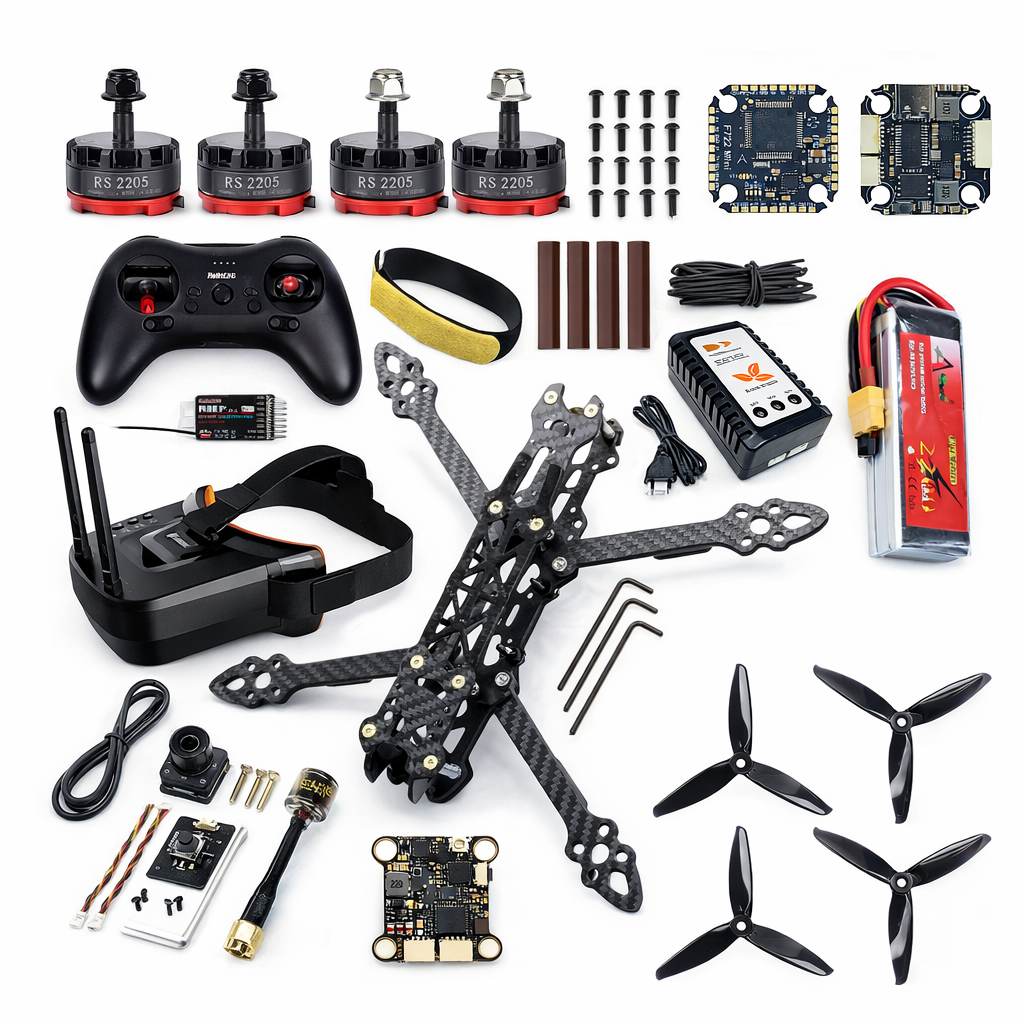 Very Low Budget FPV Drone Kit - Hi Tech xyz