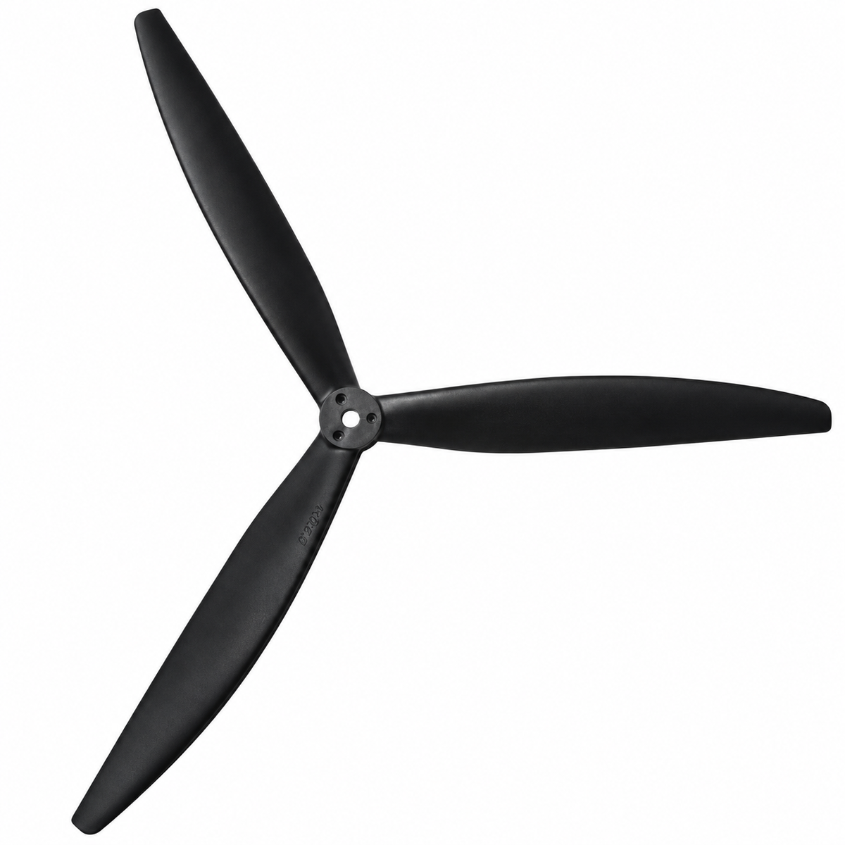 Gemfan 1312 Cinelifter Glass Fiber Nylon 3-Blade Propeller for 13 Inch FPV Drone (1CW + 1CCW) - Black