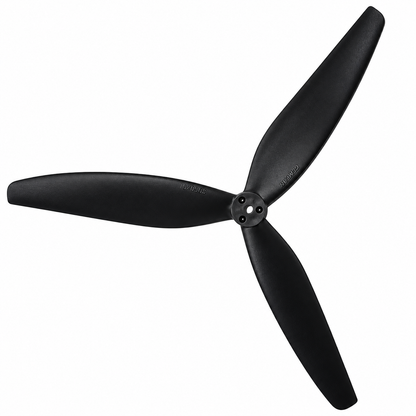 Gemfan 1050W Cinelifter Glass Fiber Nylon 3-Blade Propeller for 10 Inch FPV Drone (1CW + 1CCW) - Black