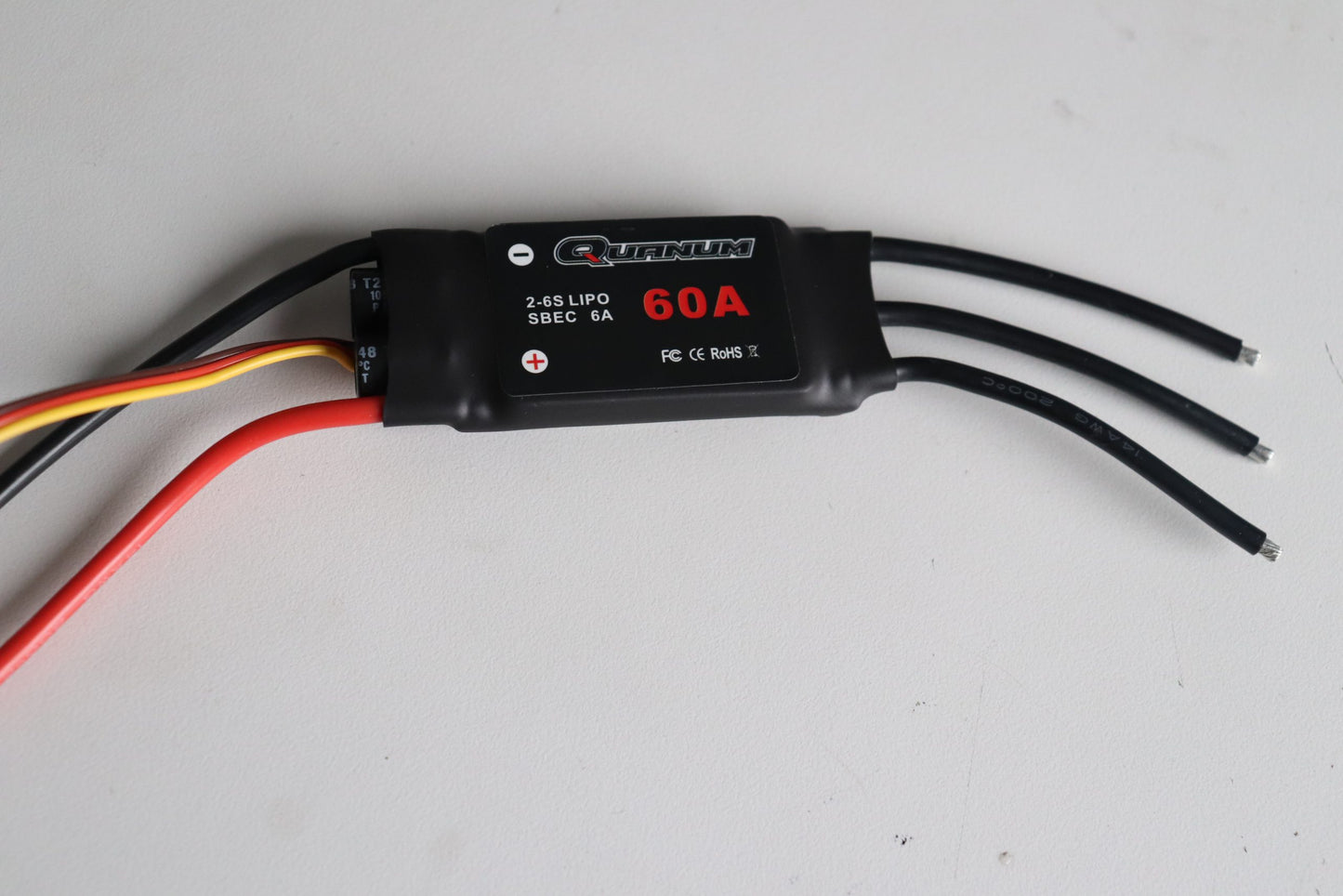 Quanum 60A continuous Brushless Speed Controller ESC with 5V/6A BEC (Original)