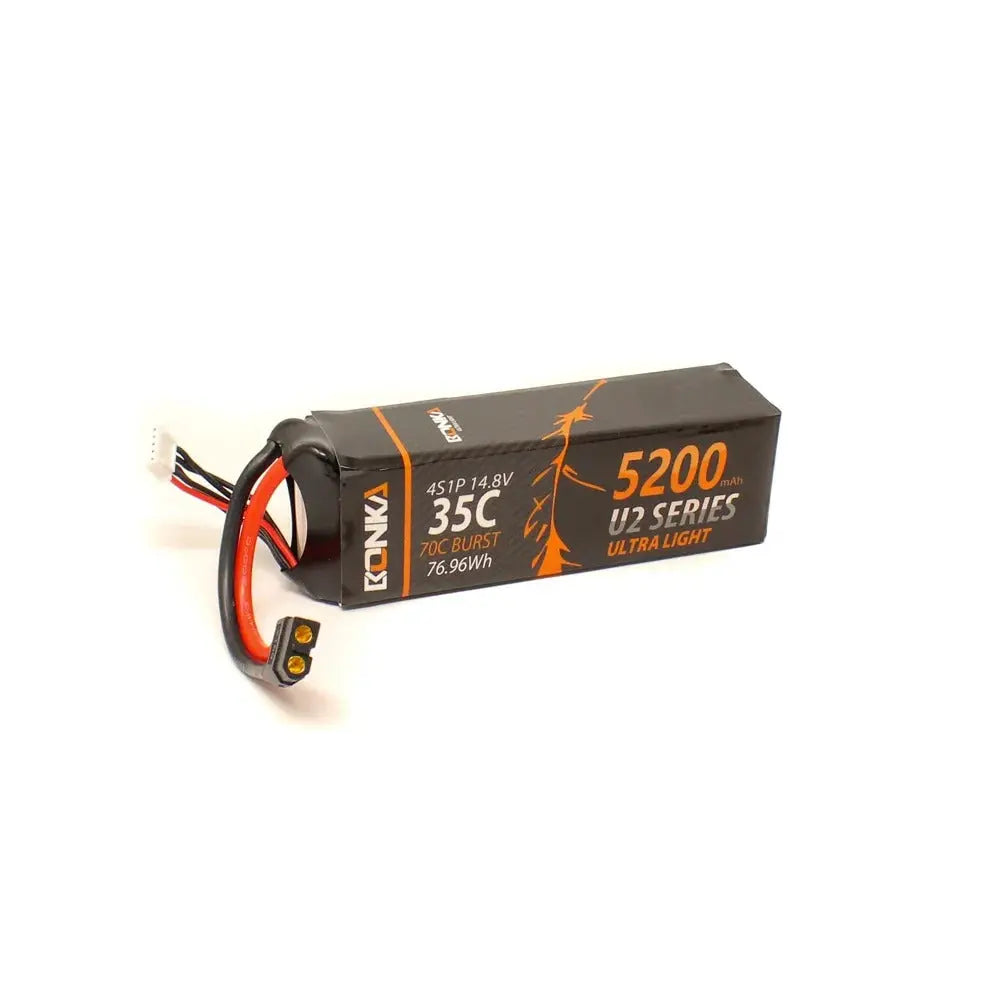 14.8V 5200mAh 4S 35C Lithium Polymer Battery Pack (Brand Bonka). Hi Tech xyz