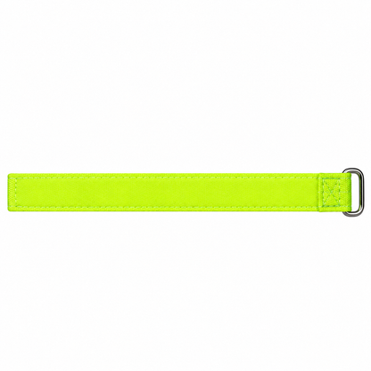 Gemfan 25x1.6cm Magic Anti-Skid LiPo Battery Tie Down Strap – Fluorescent Yellow for FPV Drone