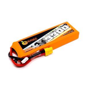 11.1V 3300mAh 3S 35C Lipo Battery With XT60 Plug (Brand Orange)