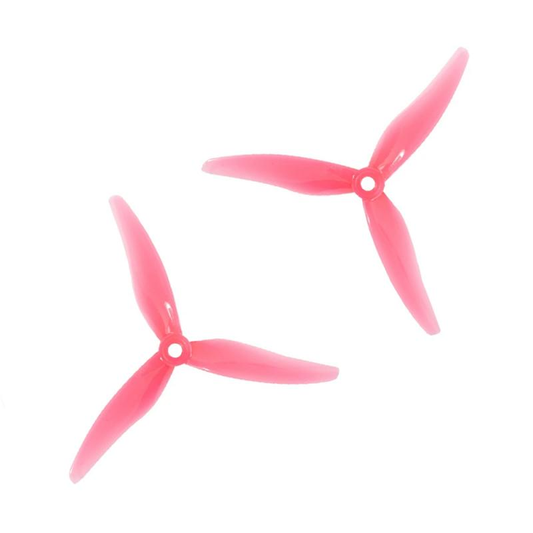 Orange HD 5131.0 Tri Blade Fury Propellers 2CW+2CCW 2 Pair Pink